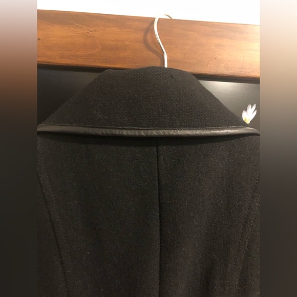 I. SPIEWAK & SONS Wool adjustable belted peacoat. In black. Size M. EUC! - Picture 9 of 16